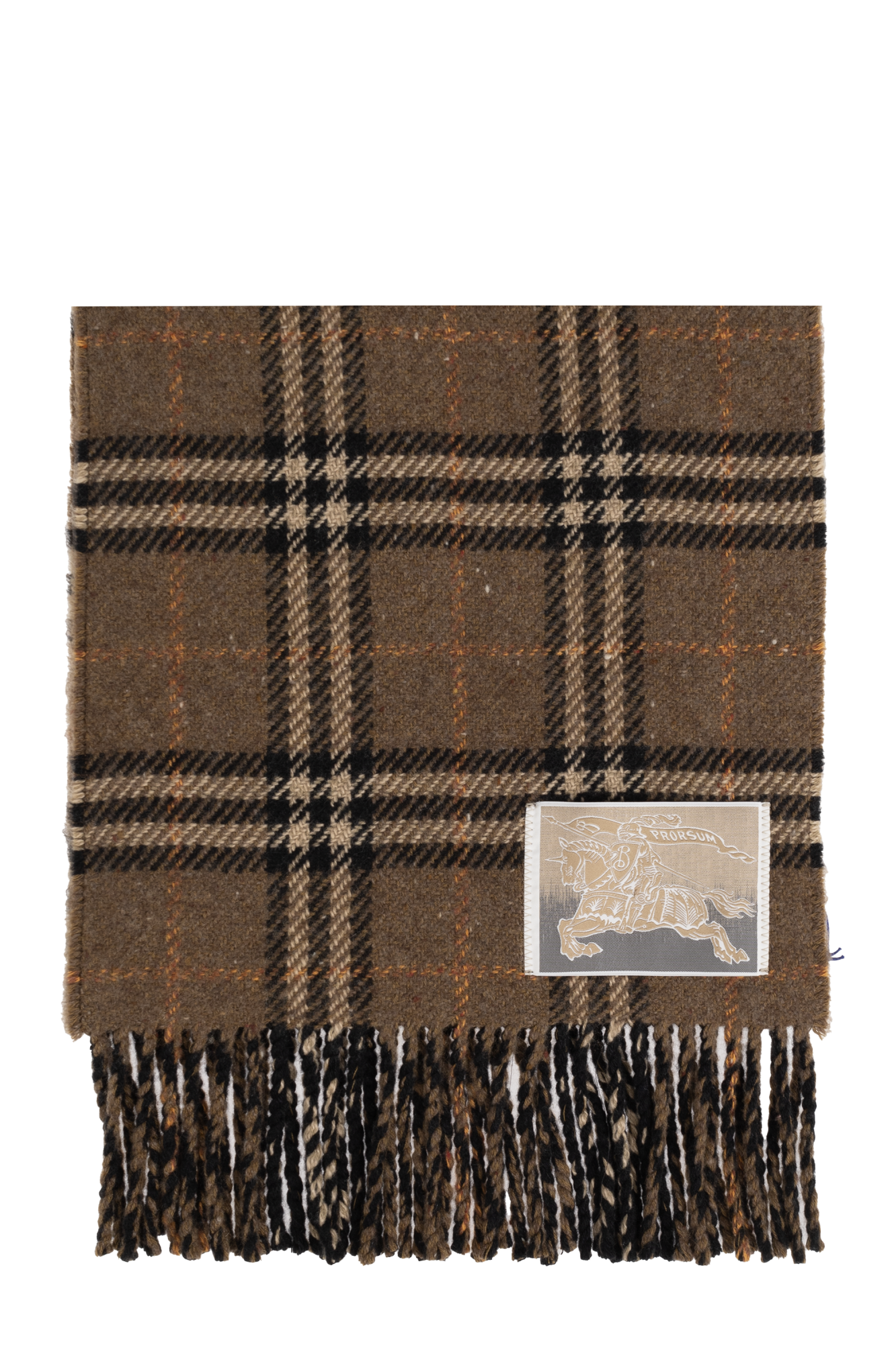 Tan burberry scarf on sale